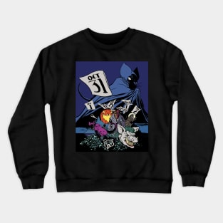 Batmouse - the Long-Tailed Halloween Crewneck Sweatshirt